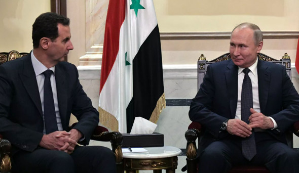 Путин провел встречу с президентом Сирии