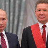 Владимир Путин присвоил главе «Газпрома» Алексею Миллеру звание Героя труда