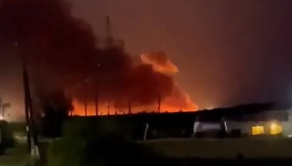 Власти Белгородской области рассказали о разрушениях после пожара на складе снарядов
