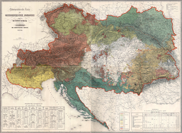Русины в Австро-Венгрии в 1851 году