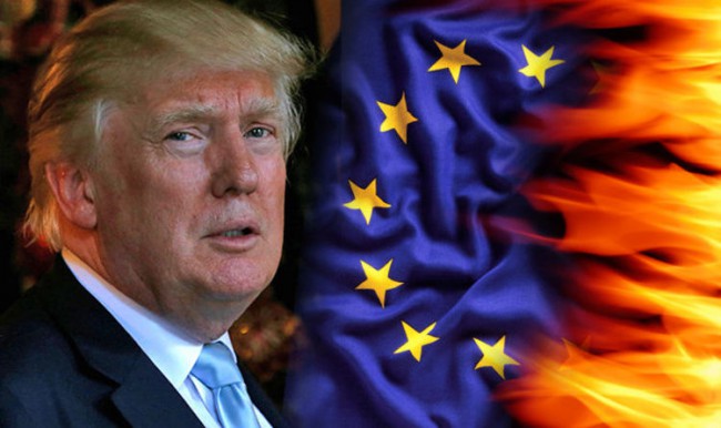 О конфликте Трампа с Евросоюзом 