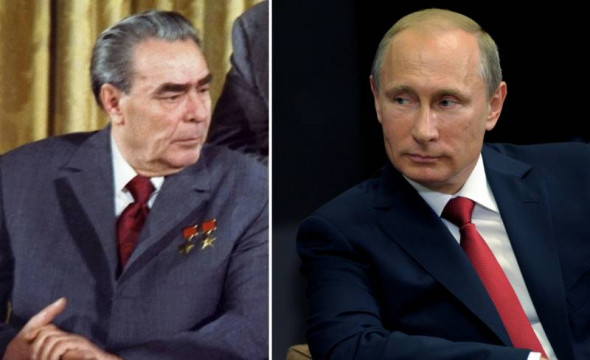 Путин и Брежнев: три сходства и пять различий