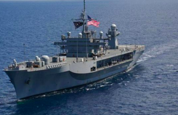 Черноморский флот «встретил» американского флагмана боевыми стрельбами