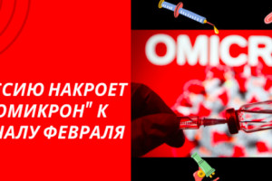 Россию накроет «омикрон» к началу февраля