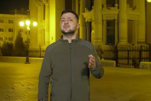 Видеообращение Зеленского «из центра Киева» оказалось фейком