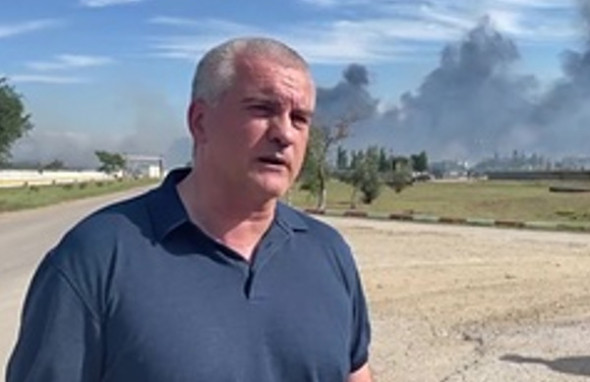 Глава Крыма Аксенов выехал в село Майское после взрыва
