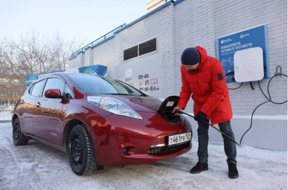 Красноярск: 51 электрозарядная станция на 500 электромобилей